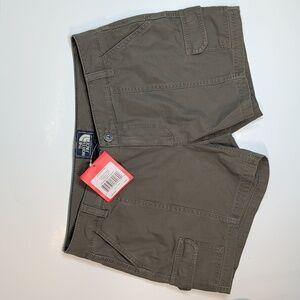 NWT North Face Amanda Cargo Shorts Womens 6 Regular ASL69ZG Weimaraner Brown NEW